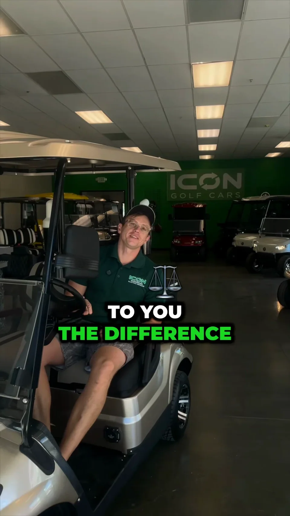 Icon Golf Cars: TikTok produced by Mercury 7